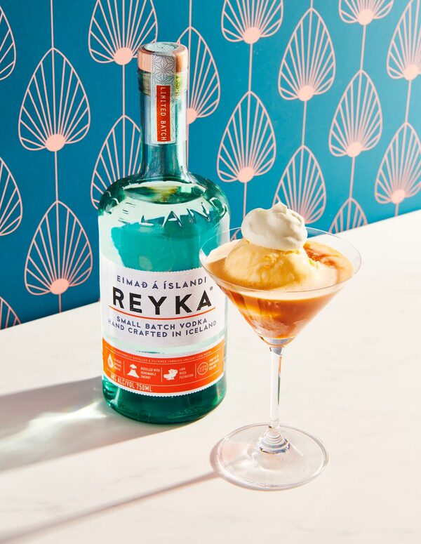 The Reyka Espresso Affogato Martini